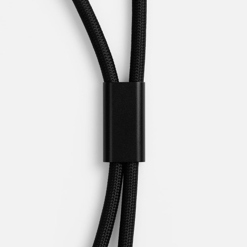 Кабель-ланьярд energyFlex Power Delivery 60 Вт, черный