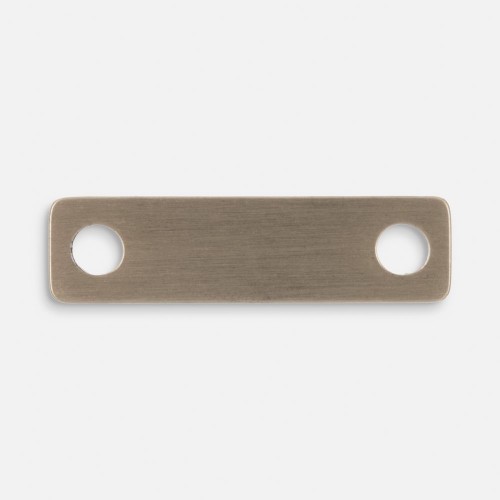 Шильдик металлический Alfa Liten, бронзовый