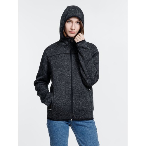 Куртка с капюшоном унисекс Gotland, черная