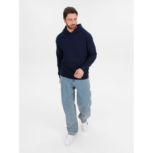 Худи оверсайз унисекс Outshine, темно-синее