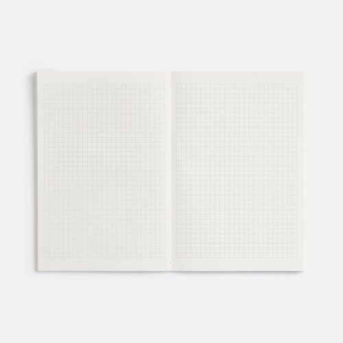 Блокнот Marco в клетку, белый