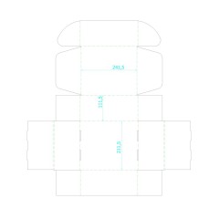 Коробка Grande, крафт