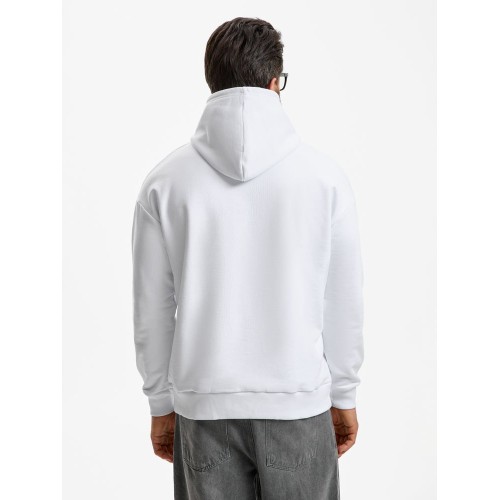 Худи унисекс оверсайз Daylero, белое