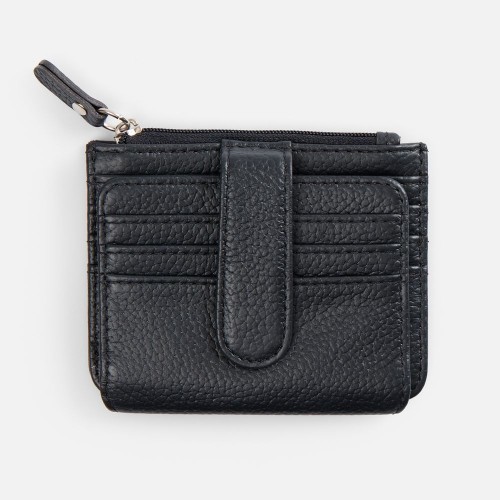 Картхолдер на молнии Unison, черный