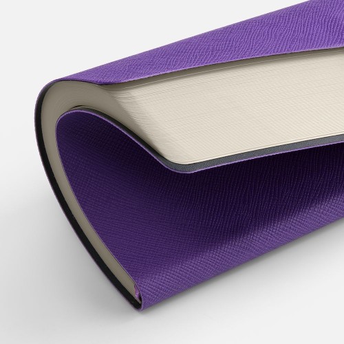 Ежедневник Lungo, недатированный, фиолетовый