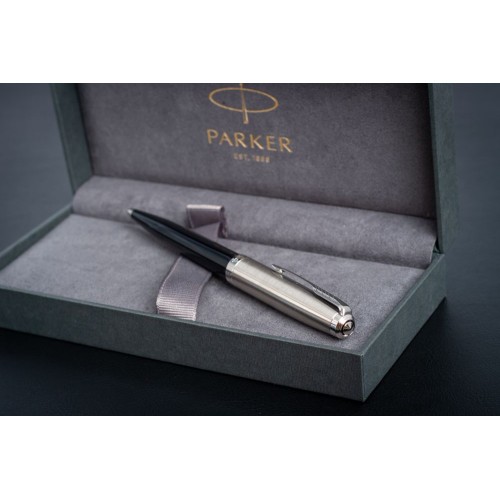 Ручка шариковая Parker 51 Black CT, черная