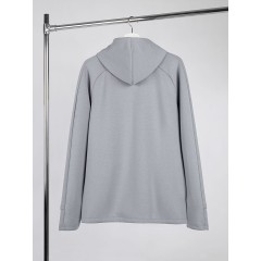 Куртка с капюшоном унисекс Begi, серая