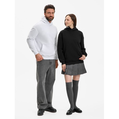 Худи унисекс оверсайз Daylero, белое