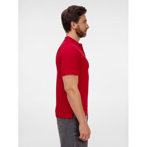 Рубашка поло унисекс Tervise, красная