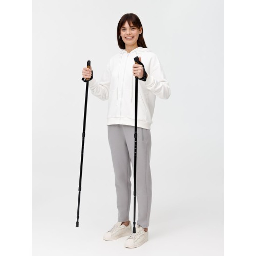 Палки для скандинавской ходьбы Trekk, черные