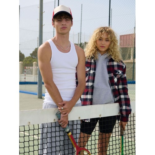 Майка унисекс Pablo, белая