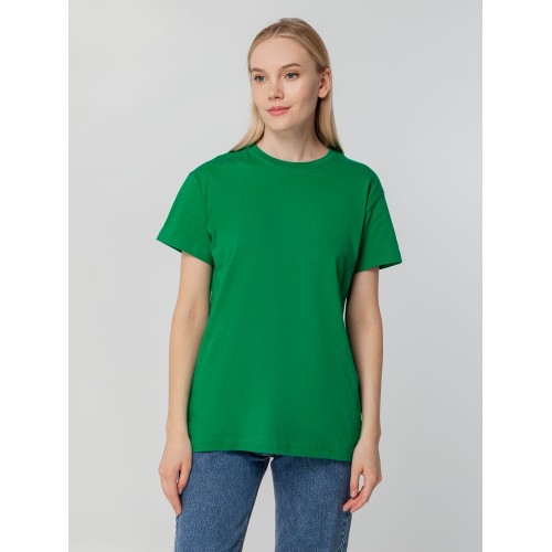 Футболка унисекс T-bolka 140, темно-зеленая
