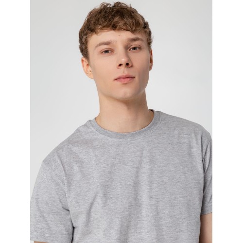 Футболка унисекс T-Bolka 160, серый меланж