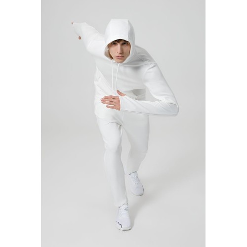 Худи унисекс Begi, молочно-белое