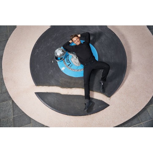 Толстовка ID.002 ярко-синяя