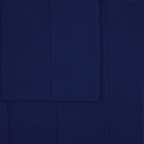 Плед Rombus, темно-синий (сапфир)