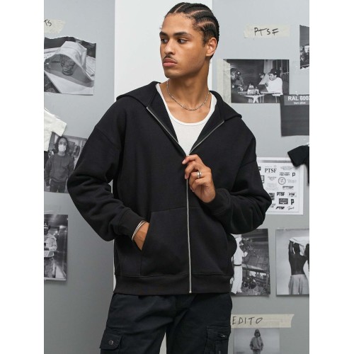 Толстовка унисекс на молнии Jelo, черная