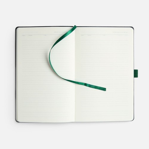 Ежедневник Lungo, недатированный, зеленый