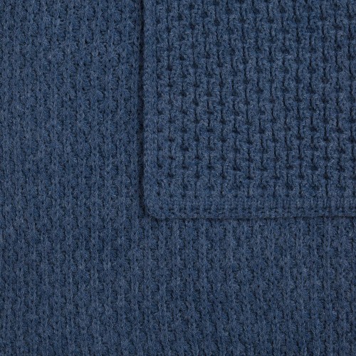 Плед Serenita, синий (джинс)