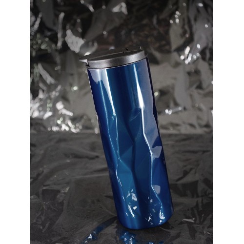 Термостакан Gems Black Sapphire, черный сапфир (синий)