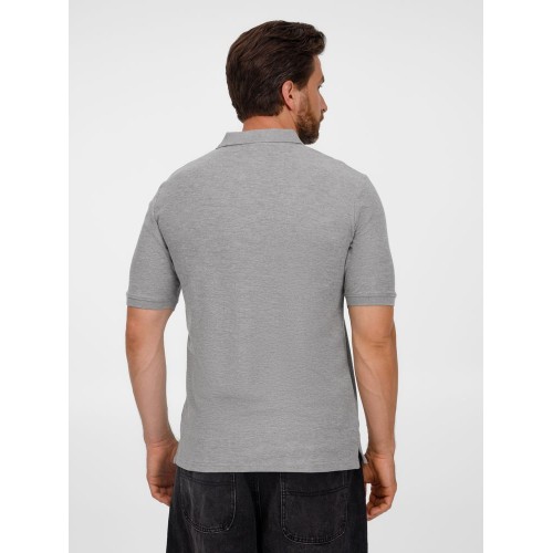 Рубашка поло унисекс Upswing, серый меланж