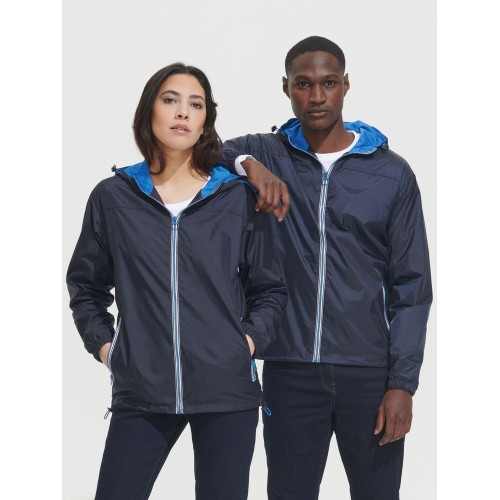 Ветровка Skate, камуфляж с синим