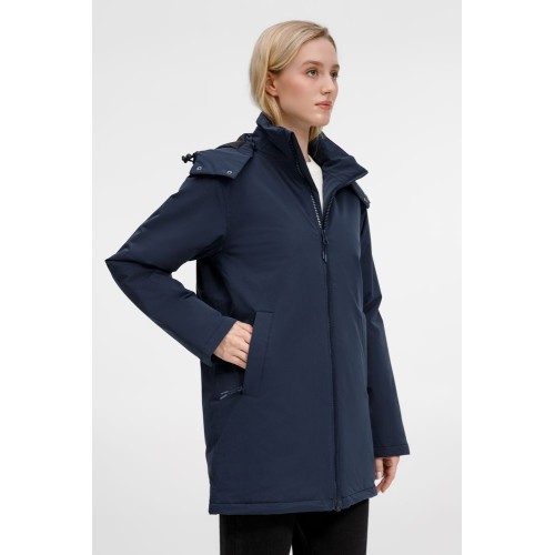 Куртка-парка унисекс Sfera, темно-синяя