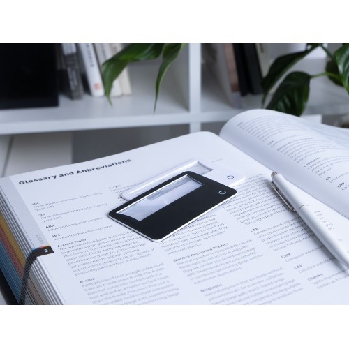 Лупа Visionary с подсветкой, белая