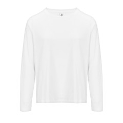 Футболка с длинным рукавом женская Monarch Women, белая