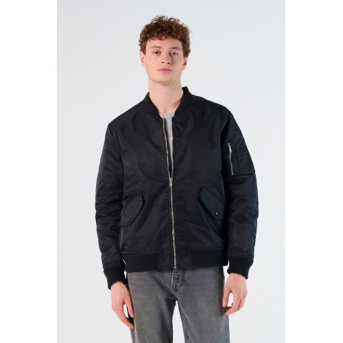 Куртка бомбер унисекс Rebel, коричневая