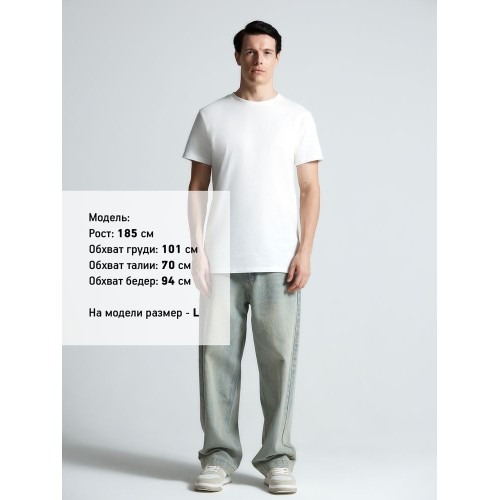 Футболка T-bolka 160 Original, белая (теплый оттенок)