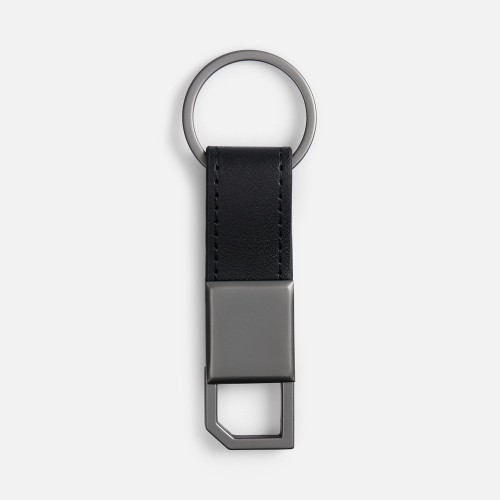 Брелок с карабином Rengas, черный