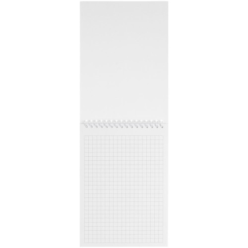 Блокнот Issa в клетку, белый