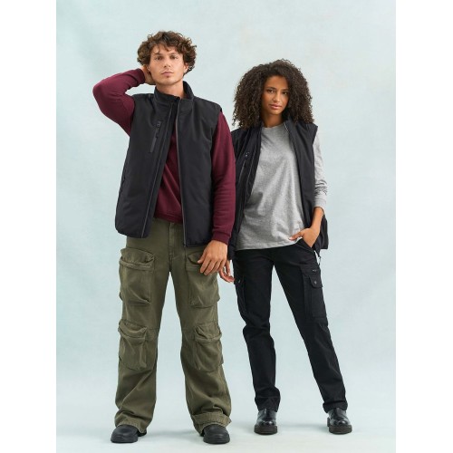 Жилет софтшелл унисекс Falcon BW, синий