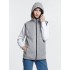Жилет с капюшоном унисекс Gotland, серый