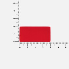 Лейбл Listra Soft Touch, XS, красный