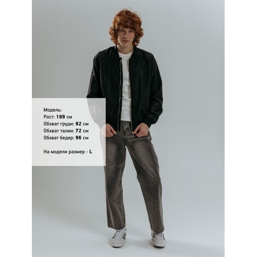 Бомбер Wigton, черный