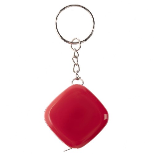 Брелок с рулеткой Metric, красный