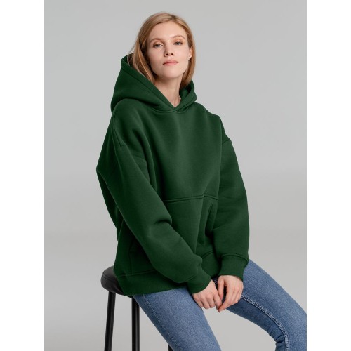 Худи Kulonga Oversize, темно-зеленое