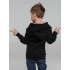 Толстовка с капюшоном детская Kirenga Kids, черная