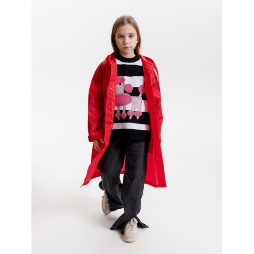 Дождевик детский RainDrop Kids, красный