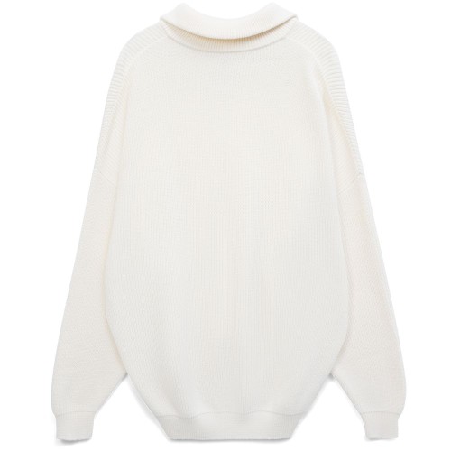 Джемпер Siluetti Birne, молочно-белый