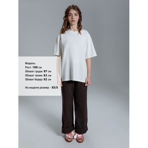 Футболка оверсайз Kangas, белая