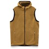 Жилет с капюшоном унисекс Gotland, горчичный Жилет с капюшоном унисекс Gotland, горчичный