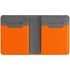 Картхолдер с отделением для купюр Dual, оранжевый
