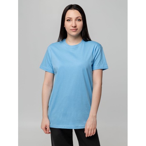 Футболка унисекс T-bolka 140, голубая