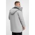 Куртка-парка унисекс Sfera, светло-серая