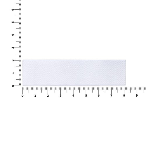 Лейбл тканевый Epsilon, S, белый