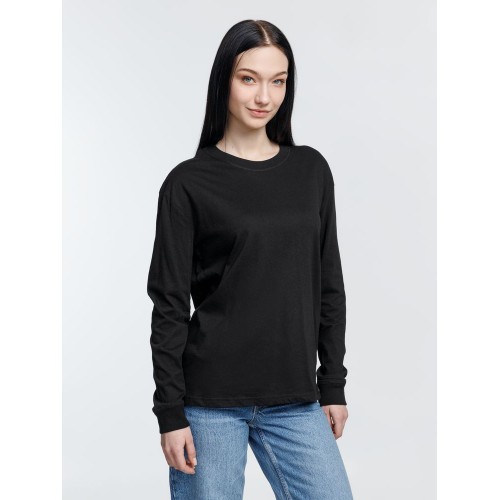 Футболка унисекс с длинным рукавом Pioneer LSL, черная