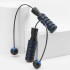 Беспроводная скакалка Silentino, черная с синим